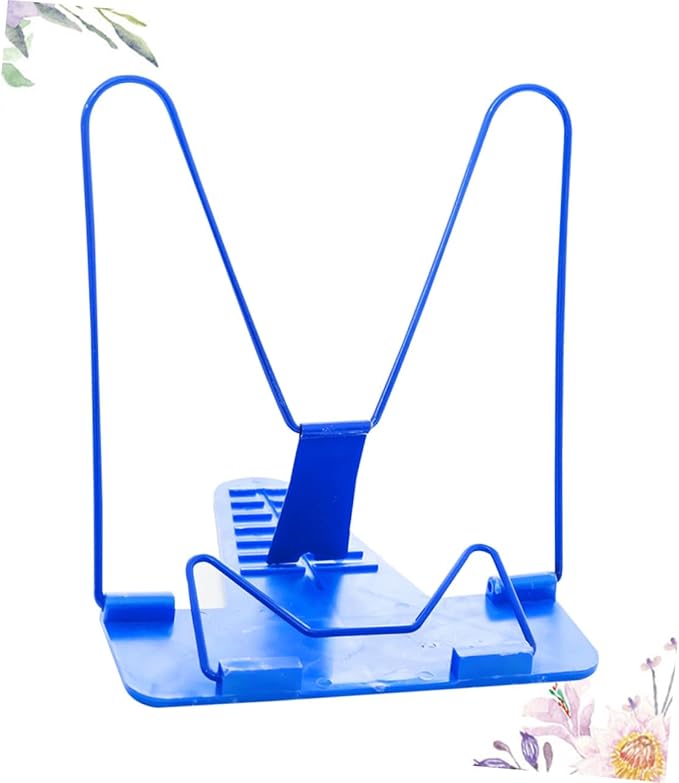 DOITOOL 2pcs Book Stand for Reading Multi-Purpose Reading Bracket Adjustable Book Shelf Lightweight Rack Home Study Support
