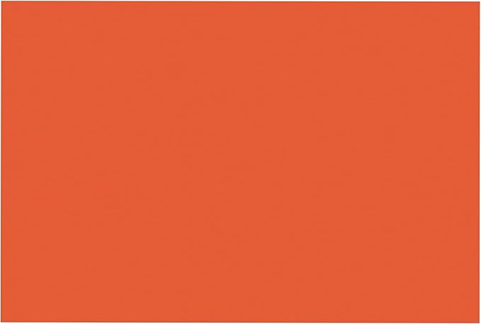 Prang (Formerly SunWorks) Construction Paper, Orange, 12" x 18", 50 Sheets