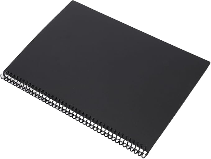 Matybobe Reusable Smart Spiral Notebook for Work Learning with Pages Erasable 180x255mm