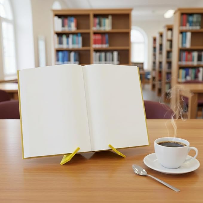 Detachable & Portable Multi-Use Book Stand - Desk Holder for Cookbooks, Textbooks, Tablets, Non-Slip Reading Support, Easy to Disassemble & Carry