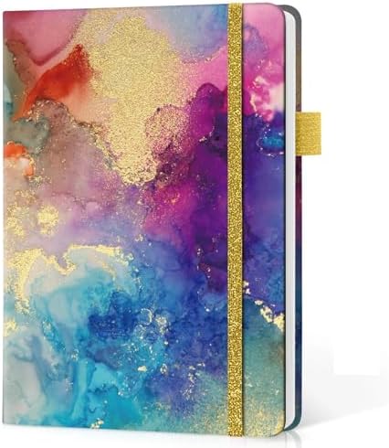 Taja Pretty Journal for Women, 5.7" x 8.3" Lined Notebook for Journaling