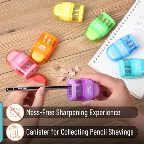 Mr. Pen- Pencil Sharpener & Eraser, 4 Pack