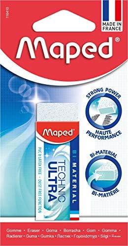 Maped Technic Ultra Classic Sleeved Eraser