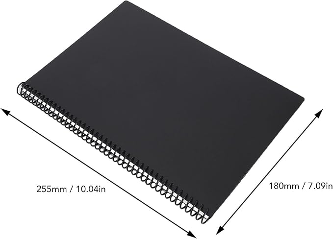 Hyuduo Reusable Smart Notebook Erasable Writing Pad Digital Notepad with Spiral Binding Cover for Cloud Sync Android iOS