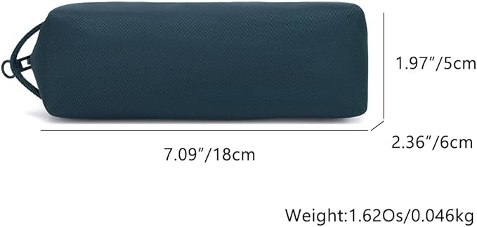 Pencil Case Soft School Pencil Pouch Bag for Easy Carry Stylish and Durable (Royal Blue)