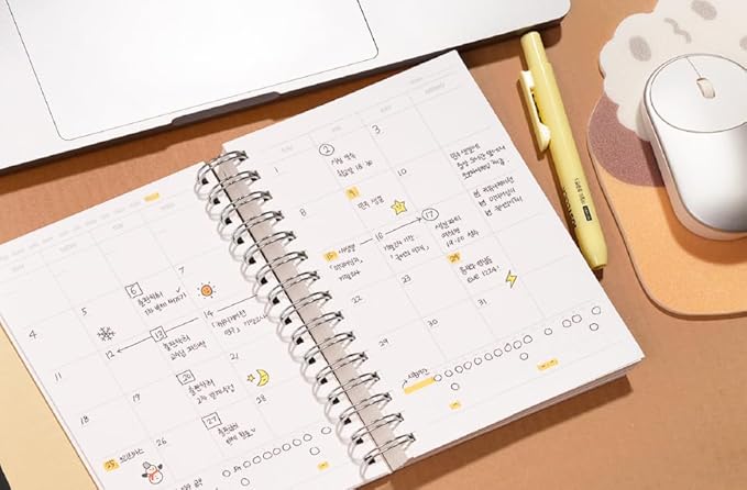 MOTEMOTE 10-Minute Planner 100 DAYS – Undated Daily Planner with Time Blocking, Goal Setting & Reflection – Boost Productivity & Build Better Habits in Just 10 Minutes a Day, Study Plan, Color Chip Edition ( Violet )