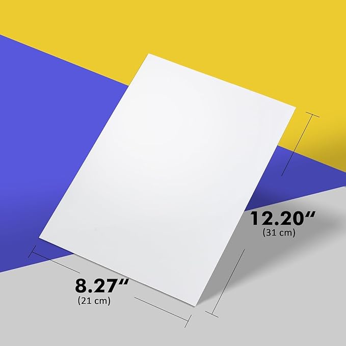 LLPT Dry Erase Magnetic Sheets 6 Packs 8.3" x 12.2" Reusable Washable No Adhesive Trimable Sticker Notes for Refrigerator Desktop Shelf DIY Whiteboard Color Green (MSG912)