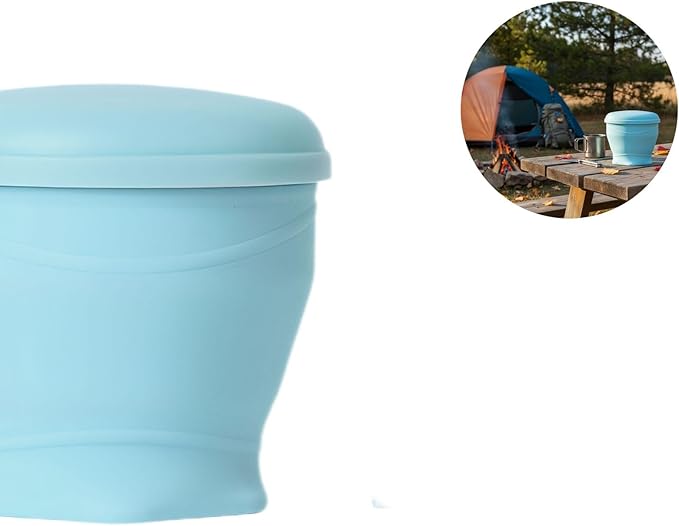 Foldable Silicone Cup Reusable foldable Travel Mug Compact Portable Camping Cup for Outdoor Enthusiasts and Travelers