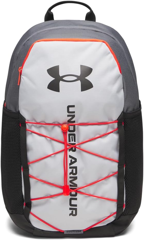 Under Armour Unisex Hustle Sport 6.0 Backpack, (012) Mod Gray/Black/Black, One Size Fits Most