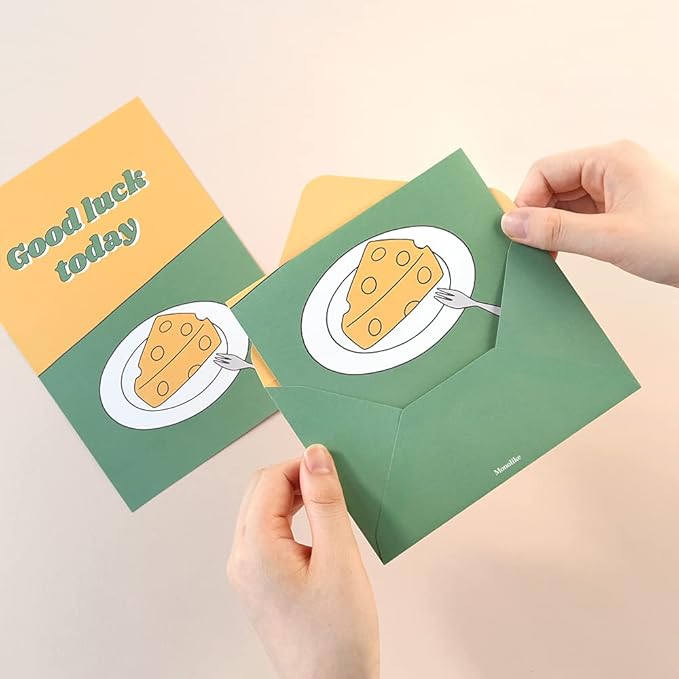 Monolike Fall In Newtro ver.1 Letter Paper and Envelopes Set - 8Type, 32 Letter Paper + 16 Envelopes