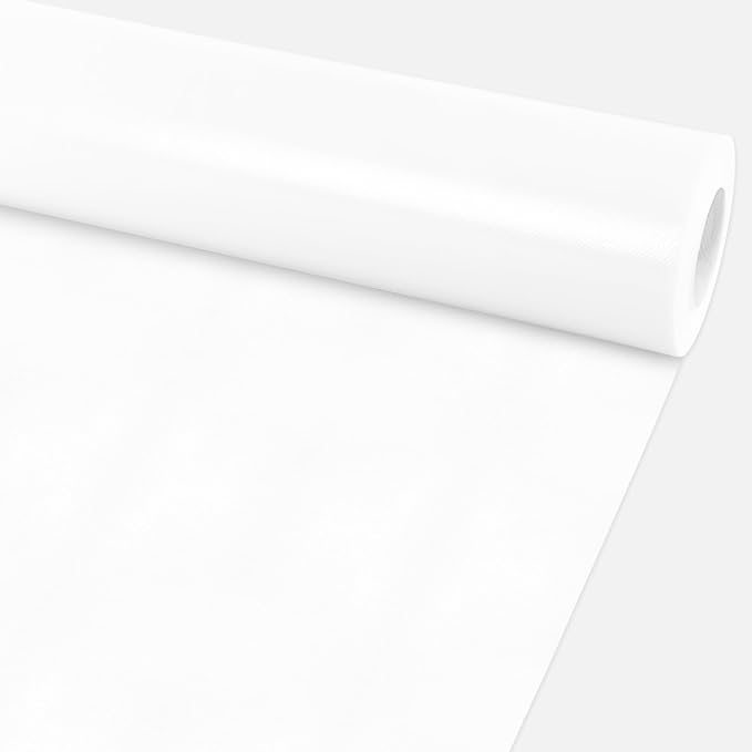 White Bulletin Board Roll Non-Woven Fabric Poster 15.7" x65.6ft