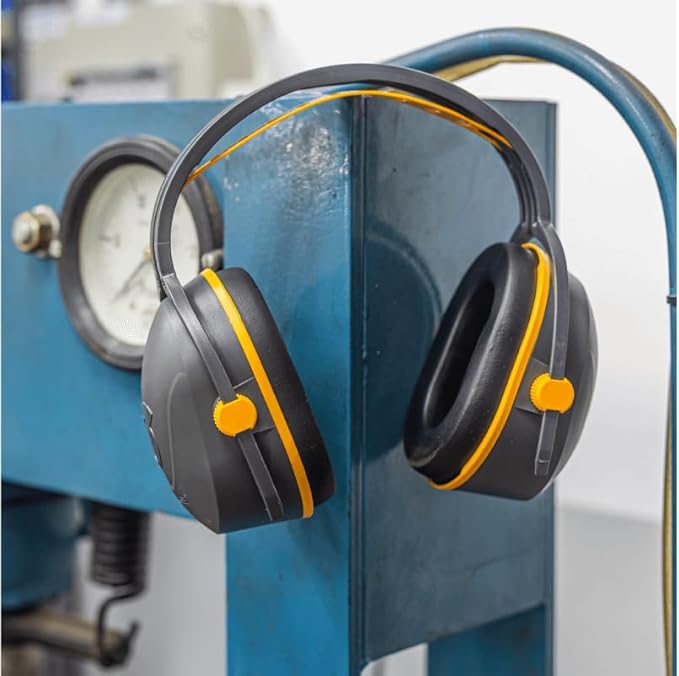 LIBUS L340 Hearing Protection, Noise Reduction Earmuffs, NRR 26db, Shooting, Construction, Comfortable Adjustable Headband, Washable Earmuff, Great Fit For Adults