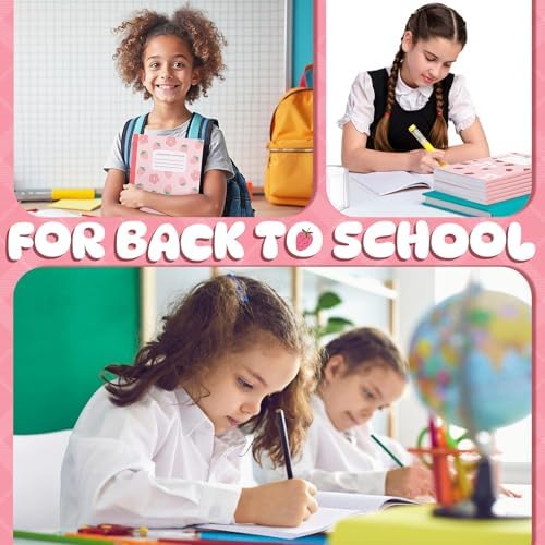 Harloon 6 Pack Kawaii Composition Notebooks Wide Ruled Journal Bulk