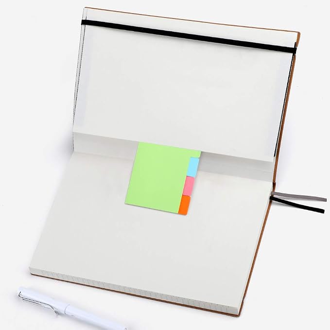 AHGXG Lined Journal Notebook, 408 Numbered Pages, A5 Size (5.7'' x 8.3'')