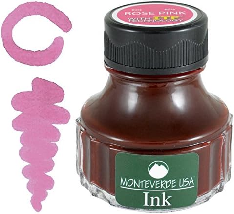 Monteverde USA Ink with ITF Technology, 90 ml Rose Pink (G308PK)
