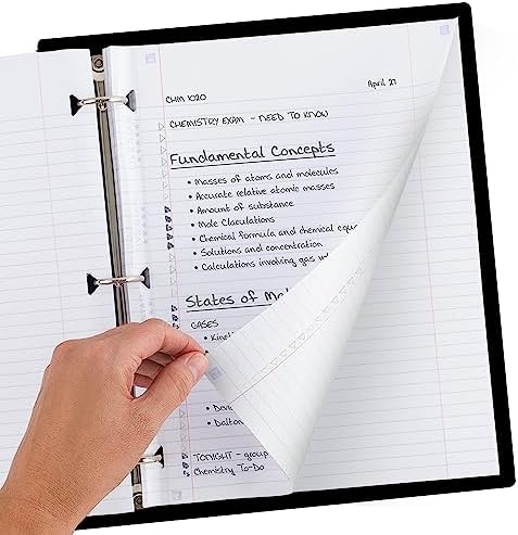 Five Star Loose Leaf Paper + Study App, 4 Pack, Notebook Paper, College Ruled Filler Paper, Reinforced, 8.5 x 11, 80 Sheets per Pack (170024-ECM)