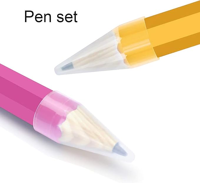 Giant Pencil, 14 Inch Big Jumbo Pencils, Funny Oversized Huge Comically Large Pencil with Cap for Prop/Gifts/Decor(Yellow)