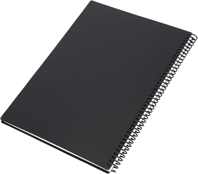 Matybobe Reusable Smart Spiral Notebook for Work Learning with Pages Erasable 180x255mm