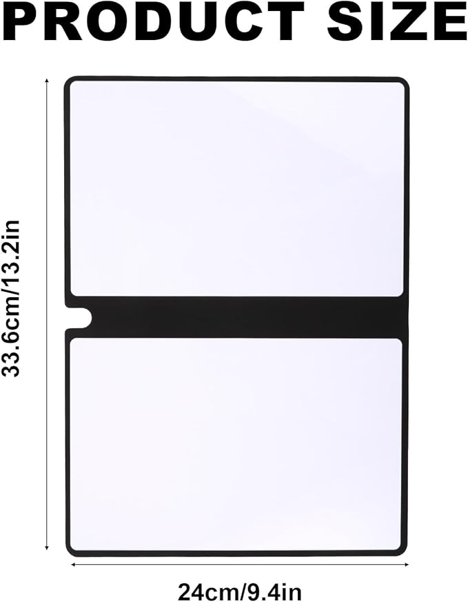Portable A5 Dry Erase Notebook, 9.4x6.5 Inch Reusable Dry Erase Notebook Erasable Notebook Whiteboard Notebook for Business Home Office (Deep Grey)
