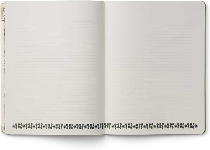 RIFLE PAPER CO. 2027 Paisley 12-Month Academic Appointment Notebook, Aug. 2026 - July 2027, Thread-Stitch Binding, 9.75" L x 7.75" W, Metallic Gold Foil Accents, Monthly Pages & Note Section