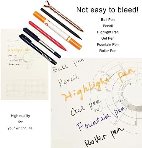 Zelten 2 Pack B5 120 Sheets/240 Pages Lined Loose Leaf Punched Paper Refills Paper for 26 Hole Binder Personal Organizer Diary Notebook Refillable Planner