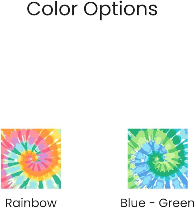 Name Bubbles - Kids Custom Name Labels for Daycare, School, Camp (144 Labels) - Personalized Waterproof Name Stickers for Clothes Tags, Lunch Boxes, Water Bottles, & School Supplies (Tie-dye Art)