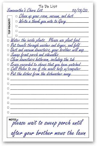 To Do List Planner Notepad, 60 Page Planning Pad, Undated ToDo Checklist w/Priority & Notes Sections, Daily Task Organizer for Work, Projects & Home, 8.5 x 5.5 Half Letter, Portrait, Single Notepad – Life Charge