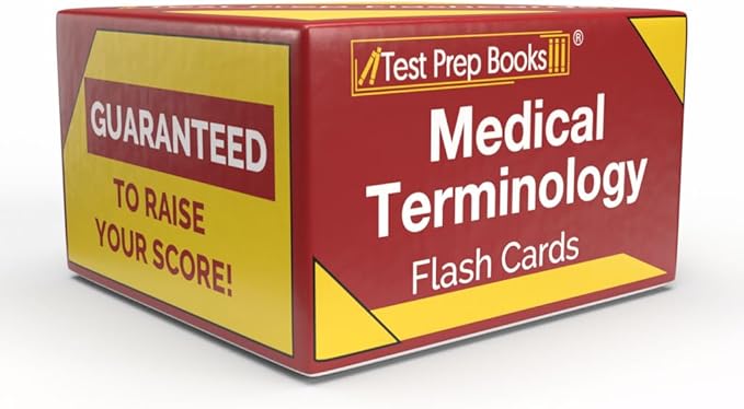Medical Terminology Study Cards 2026-2027: Med Term Review for Health Professionals [Full Color Cards]