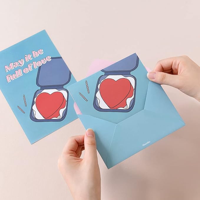 Monolike Fall In Newtro ver.3 Letter Paper and Envelopes Set - 8Type, 32 Letter Paper + 16 Envelopes