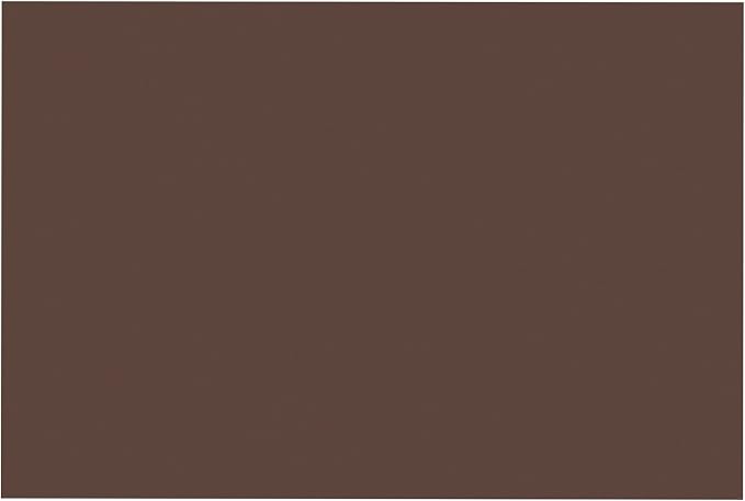 Prang (Formerly SunWorks) Construction Paper, Dark Brown, 12" x 18", 50 Sheets