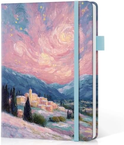 Taja Pretty Journal for Women, 5.7" x 8.3" Lined Notebook for Journaling