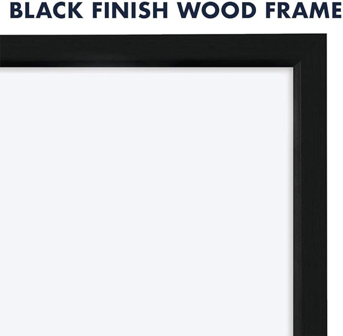 Quartet Whiteboard, Dry Erase Board, Magnetic, 17" x 23", White Board, Black Frame, Includes Dry Erase Markers and Magnets, 4 Pack (MWDW1723M-BK)