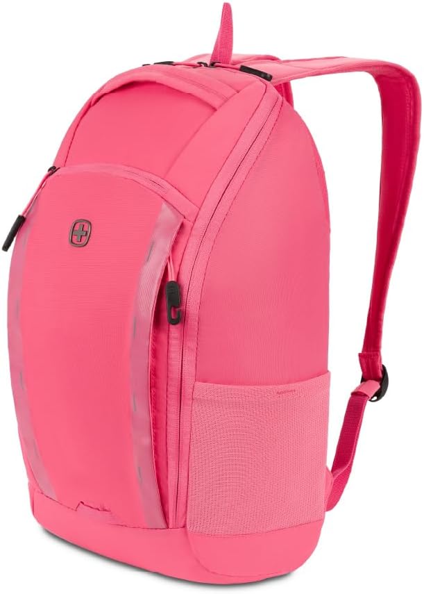 SwissGear 8118 Laptop Backpack, Fits up to 14-Inch Laptop, Pink