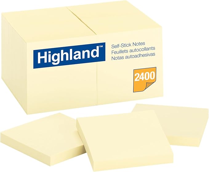 MMM654924PK - Highland Self Sticking Note