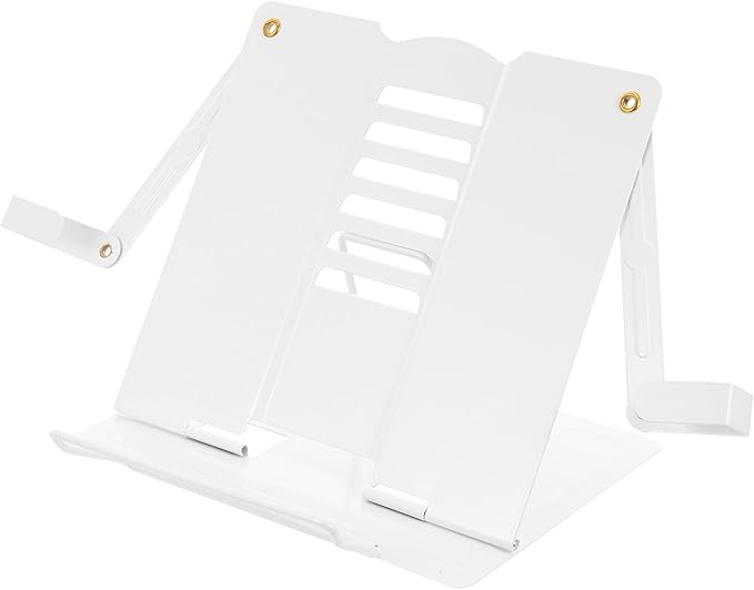 SUPVOX Adjustable Desktop Book Stand for Reading and Tablets, Multipurpose Document Holder with Eye Protection, Portable Household Reading Rack for Home Office