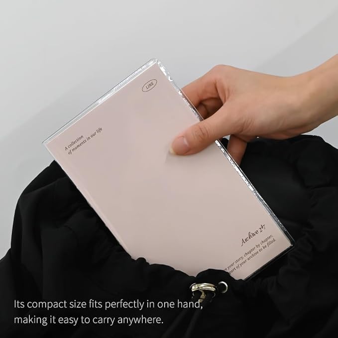 Monolike Archive 247 Solid PVC Handy Notebook, Khaki - Exposed Binding, PVC cover, Academic, Journal, Diary, 160pages