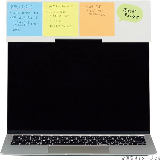 Lihit Lab A251-24 Display Board, for Laptops, for Job Hunting, Web Interviews, Meetings, Black