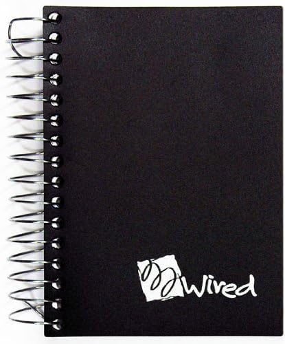 Top Flight Wired Chub Wirebound Notebook, 180 Sheets, College Rule, 5.5 x 4 Inches, 1 Notebook, Cover May Vary (43001)