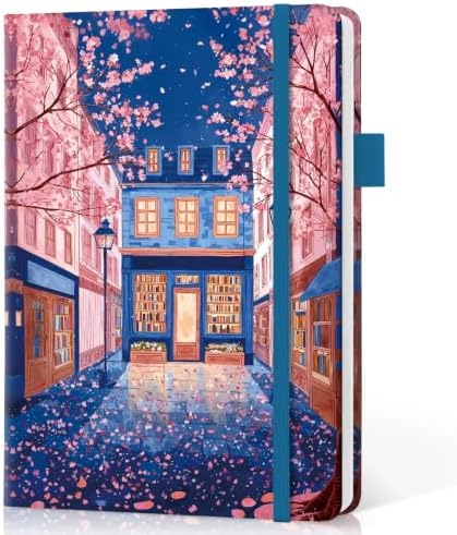 Taja Pretty Journal for Women, 5.7" x 8.3" Lined Notebook for Journaling