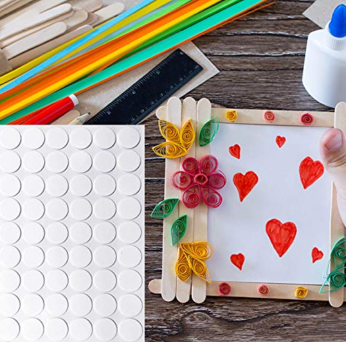 Clear Sticky Tack Adhesive Poster Tacky Putty Removable Round Putty Double-Sided Round No Traces Adhesive Sticke for Festival Decoration (630)