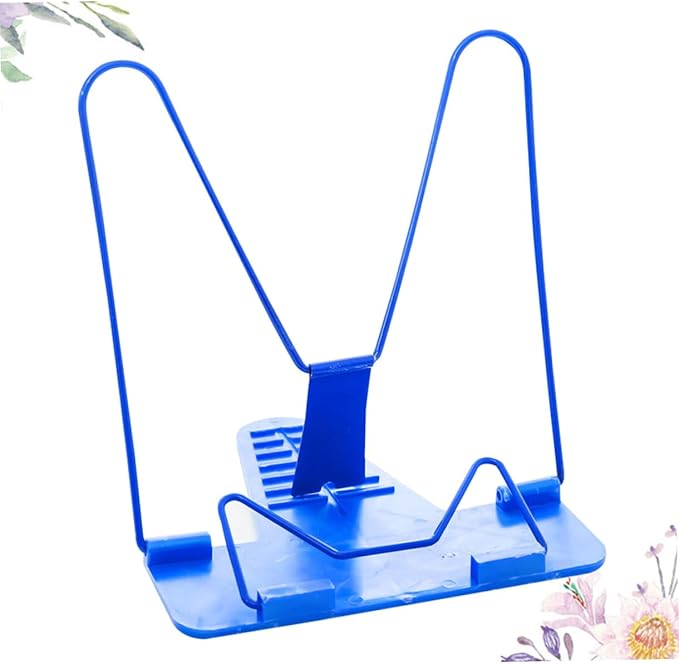 Tofficu 2pcs Simple Reading Stand Bookshelf Lightweight Portable - Adjustable Angle Prevent Reading Myopia