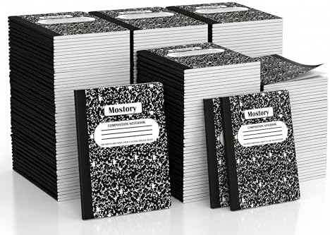 MOSTORY 1000 Pack Bulk Composition Notebook - College Ruled 200 Pages(100 Sheets), Size 7.5" x 9.75", Bulk School Supplies, Office, Bulk Notebooks for School, Writing Journal Notebook with Lined Paper