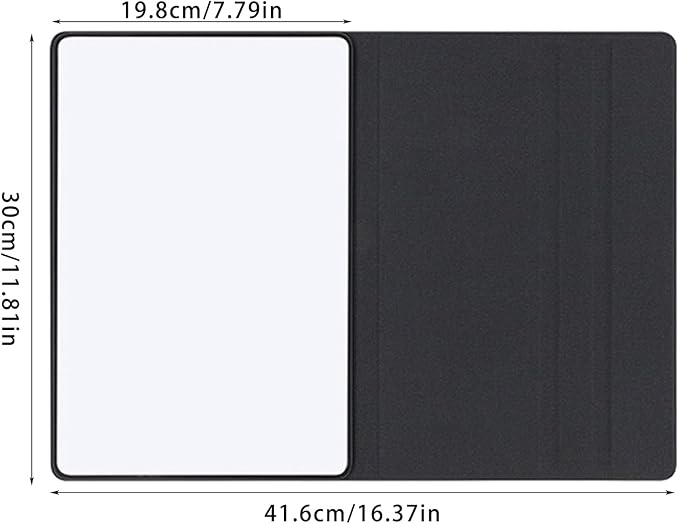 RGYBAO Portable Magnetic Whiteboard Small Whiteboard with Folding Stand Double-Sided Writing Board for Small Group Instruction