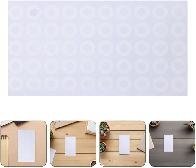 PVC Hole Reinforcement Stickers for 50 Sheets 50 Loose Leaf Paper