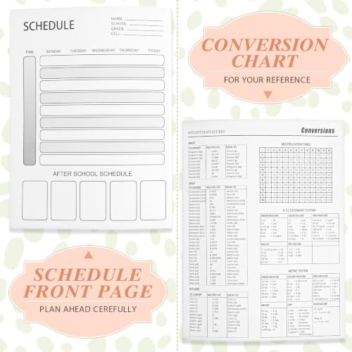 Colarr 8 Pack Composition Notebook Wide Ruled Marble, Grad Gray Color