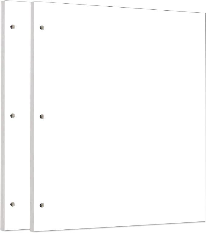 Zelten 2 Pack Letter 90 Sheets/180 Pages Sketch Loose Leaf Punched Paper Refills Paper for 3 Hole Binder Personal Organizer Diary Notebook Refillable Planner