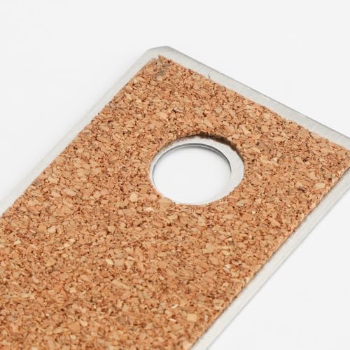 Mr. Pen- Metal Ruler with Non-Slip Cork Back, 2 Pack, 6" and 12"