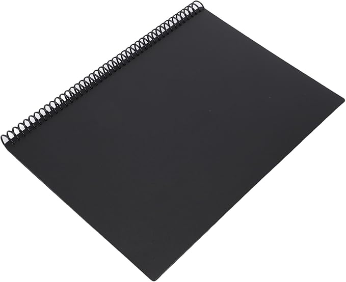 Matybobe Reusable Smart Notebook Executuve Size App Connected Erasable Black 180x255mm