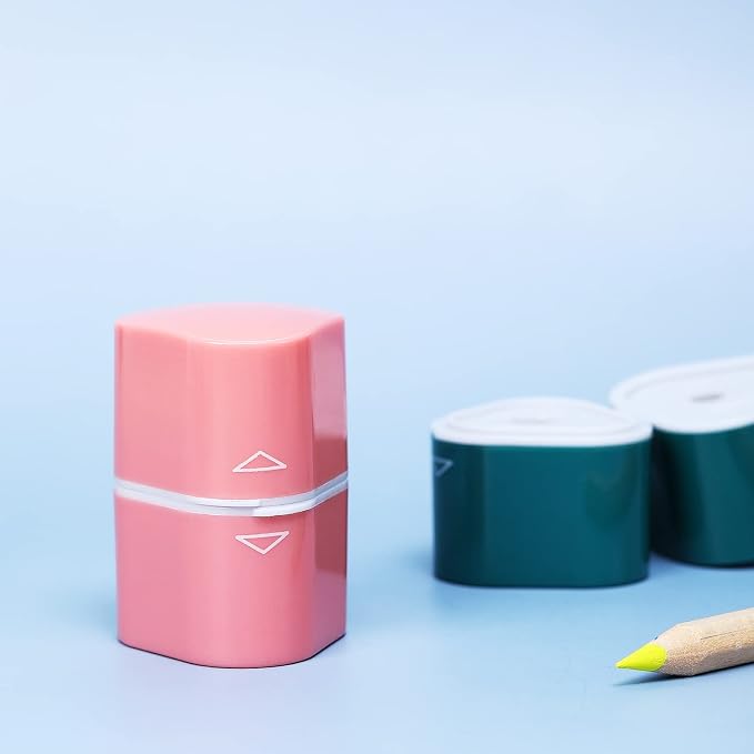 Mr. Pen- Pencil Sharpener for Colored Pencils, 3 Pack, 3 Hole