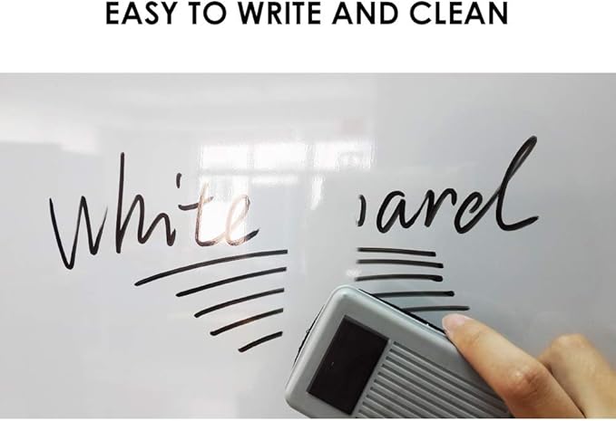 XIWODE 32x44 Inch Large Magnetic Dry Erase Board, Wall-Mounted Whiteboard Silver Aluminum Frame, Smooth Durable No Ghosting for Home School Office Conference